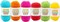 Lion Brand Yarn - Stitch Soak Scrub - 6 Color Assortment (Neon)
